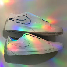Load image into Gallery viewer, Beaded Nike slip-ons
