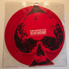 Load image into Gallery viewer, The Suicide File/The Hope Conspiracy split (45rpm red clear vinyl)
